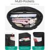 BAGSMART Crush Tote Bag for Women, 20L Puffer Work Tote with Zipper, Travel Essentials Quilted Nurse Hospital Bag