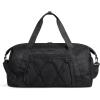 BAGSMART Gym Bag With Shoe Compartment & Wet Pocket, Lightweight Sports Travel Duffel Bag, Carry On Bag Weekender Overnight Bag, Water Resistant Sports Gym Tote Bags Swimming Yoga, Almond Oil(Black)