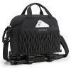 BAGSMART Camera Sling Bag, Portable Small Camera Bags for Photographers with Tripod Holder, Waterproof DSLR/SLR/Cute Camera Case for Women with Rain Cover, Compatible with Sony Canon Nikon, Beige(Black)