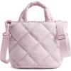 BAGSMART Crossbody Bags for Women, Small Crossbody Bag Cross Body Purse Mini Tote Travel Purse Shoulder Handbags Wallet(Baby Pink)