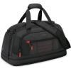 BAGSMART Gym Bag for Men, Expandable Lightweight Workout with Shoe Compartment & Wet Pocket, Water Resistant Weekender Bag, Black(Balck)