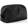 BAGSMART Makeup Bag Travel Toiletry Bag, Cute Make Up Bag, Large Capacity Cosmetic Bags for Women, Wide-open Makeup Pouch Travel Essentials Toiletries Accessories Brushes (Pink)(Black)