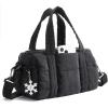 BAGSMART Reiki Mini Gym Bag for Women, Small Dance Bag, Mini Crossbody Bags for Women with Detachable Strap, 5L Shoulder Bag(9.8 * 5.9 * 5.9 inches), Black(5L-Jet Black)