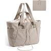 BAGSMART Reusable Grocery Bags, Large Beach Bag, Foldable Tote for Shopping Moving Holiday Travel Packing