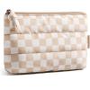 Khaki Checkerboard