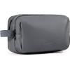 BAGSMART Toiletry Bag for Men, Travel Toiletry Organizer Dopp Kit Water-resistant Shaving Bag for Toiletries Accessories, Door Room Essentials,Black-large(Grey-basic)