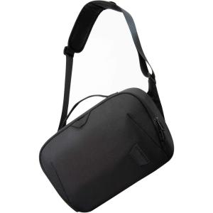 BAGSMART Bag for DSLR Camera, Waterproof Crossbody Camera Case with Padded Shoulder Strap, Anti-Theft Shoulder Bag, Black(Black)