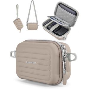 BAGSMART Digital Camera Case, Lightweight Kids Camera Case Compatible with Goopow/Mgaolo/CIMELR/Seckton Kids Camera Toys and Children Digital Video Camera, Best Christmas and Birthday Gifts – Blue(Brown)