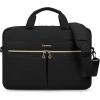 BAGSMART 17.3/15.6 Inch Laptop Bag, Briefcase for Women Computer Messenger Bag Office Travel Business, Black(Black)