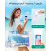 BAGSMART Waterproof Beach Bag for Women with Phone Pouch, Large Tote Bag for Pool, Travel and Vacation