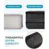 BAGSMART Compression Packing Cubes for Travel, 6 Set Packing Cubes for Carry on Suitcases, Compression Travel Cubes & Suitcase Organizer for Packing with Shoe Bag Khaki(Khaki)