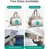 BAGSMART Large Gym Bag for Women, Carry on Travel Duffel Bag, Water-resistant Weekender with Shoe Compartment for Gym Travel Work, Classic(Classic)