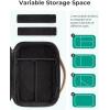 BAGSMART Electronics Organizer Travel Case, Cord Organizer Travel Cable Bag for Tech Accessories(Gray)