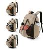 BAGSMART Basketball Bag with Shoes Compartment, Basketball Backpack with Ball Holder, Functional Gym Bag for Velleyball, Soccer & Baseball(Light Brown)