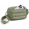 BAGSMART Crossbody Bags for Women, Puffer Crossbody Purses for Women with RFID Blocking Slots, Handbags Wallet Small Purse(Olive Green)