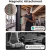 BAGSMART 40oz Magnetic Water Bottle Holder with Strap, Drink Carrier Bag Crossbody Gym Bag, Gym Accessories for Women/Men(Black)