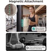 BAGSMART 40oz Magnetic Water Bottle Holder with Strap, Drink Carrier Bag Crossbody Gym Bag, Gym Accessories for Women/Men(Camel)