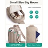 BAGSMART Small Crossbody Bags for Women, Puffer Sling Bag Fanny Packs, Purses Hobo Handbag for Daily Travel Hiking(Navy)