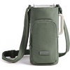 BAGSMART 40oz Magnetic Water Bottle Holder with Strap, Drink Carrier Bag Crossbody Gym Bag, Gym Accessories for Women/Men(Sage)