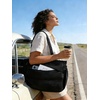 BAGSMART Yoga Pilates Tote Bag for Women with Knotted Handle, Gym Bag | 23L lightweight & waterproof shoulder sling bag, gym bag with yoga mat holder, for 15.6” Laptop, ideal for work travel(Classic)