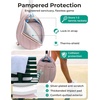 BAGSMART Tennis Gym Bag for Women, 3-in-1 Sports Duffle Sling Backpack | Fits 40oz Tumblers, 15.6″ Laptop & Shoes, Converts to a Gym Duffle, Travel Sling, or Court Backpack for 2 Rackets/Paddles(S-Forest Green)