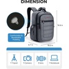 BAGSMART Camera Bag, DSLR SLR Small Camera Backpack Fits 13 Inch Laptop, Photography Backpacks with Rain Cover & Tripod Holder
