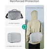 BAGSMART Camera Sling Bag, Small Camera Bags for Photographers with Tripod Holder, Waterproof DSLR/SLR/Mirrorless Camera Bags Crossbody with Rain Cover, Compatible with Canon Sony Nikon, Beige(Black)