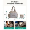 BAGSMART Small Gym Bag for Women, 2 Set Travel Duffel Bags, Camel | 20L small gym bag, cute duffle bag for travel, lightweight carry on bag, weekender overnight bag hospital bag(Navy)
