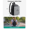 BAGSMART Backpack for Women, Travel Backpack with Large Side Pocket, 15.6 Inch Work College Backpack Purse, Waterproof Business Teacher Laptop Bag, Camel(9.7 In-chocolate)