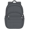 BAGSMART College Laptop Backpack, Travel Backpack for Women, Quilted Casual Daypack, Water-Resistant Bookbag for 15.6 Inch Laptop, Cherry Red(Dark Gray)