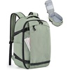 BAGSMART Travel Backpack Women, 15.6 Inch Carry On Backpack Flight Approved, TSA Approved Personal Item Travel Bag, Water Resistant Weekender Bag Luggage Daypack, Forest Green(Pistachio)