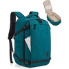 BAGSMART Travel Backpack Women, 15.6 Inch Carry On Backpack Flight Approved, TSA Approved Personal Item Travel Bag, Water Resistant Weekender Bag Luggage Daypack, Forest Green(Fresh Ink Green)