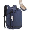 BAGSMART Travel Backpack Women, 15.6 Inch Carry On Backpack Flight Approved, TSA Approved Personal Item Travel Bag, Water Resistant Weekender Bag Luggage Daypack, Forest Green(Dark Blue)