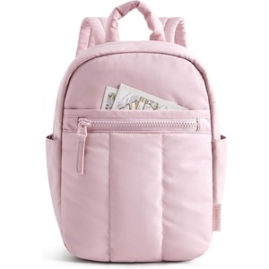 BAGSMART Backpack for Women, Travel Backpack with Large Side Pocket, 15.6 Inch Work College Backpack Purse, Waterproof Business Teacher Laptop Bag, Camel(9.7 In-pink)