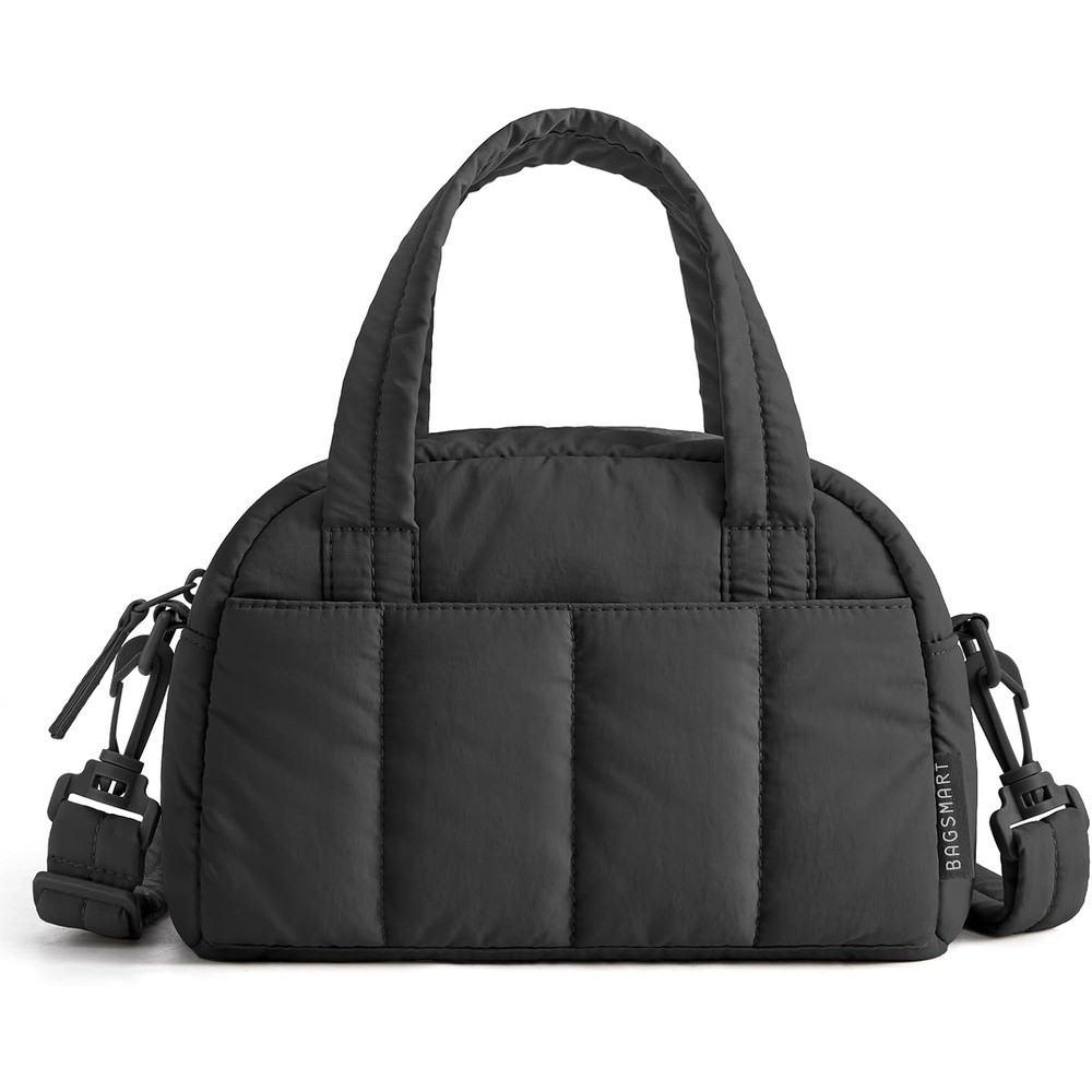image:imageBAGSMART Crossbody Bags for Women Puffy Travel Purse Small Wallet HandbagsBlack