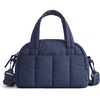 BAGSMART Crossbody Bags for Women, Puffy Travel Purse Small Wallet Handbags(Navy Blue)